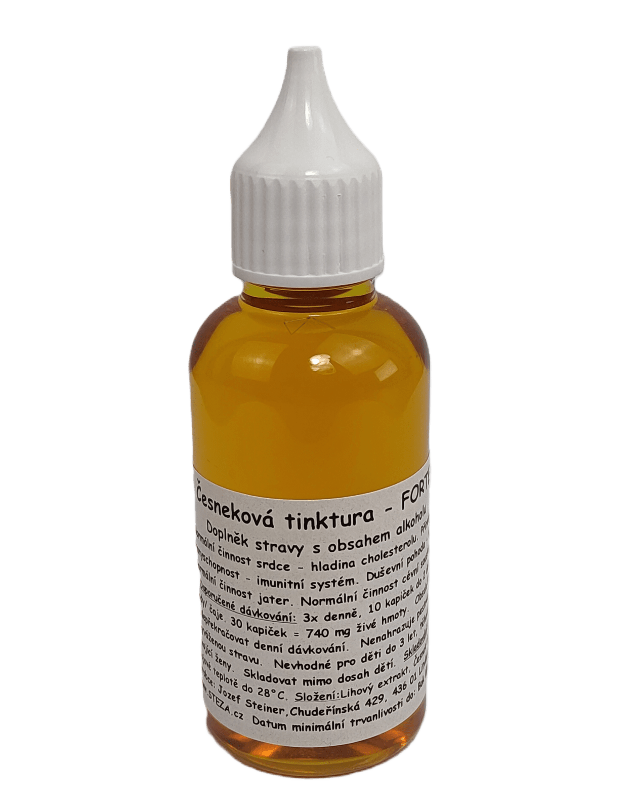 STEZA - Česneková tinktura - FORTE 3x 50 ml.