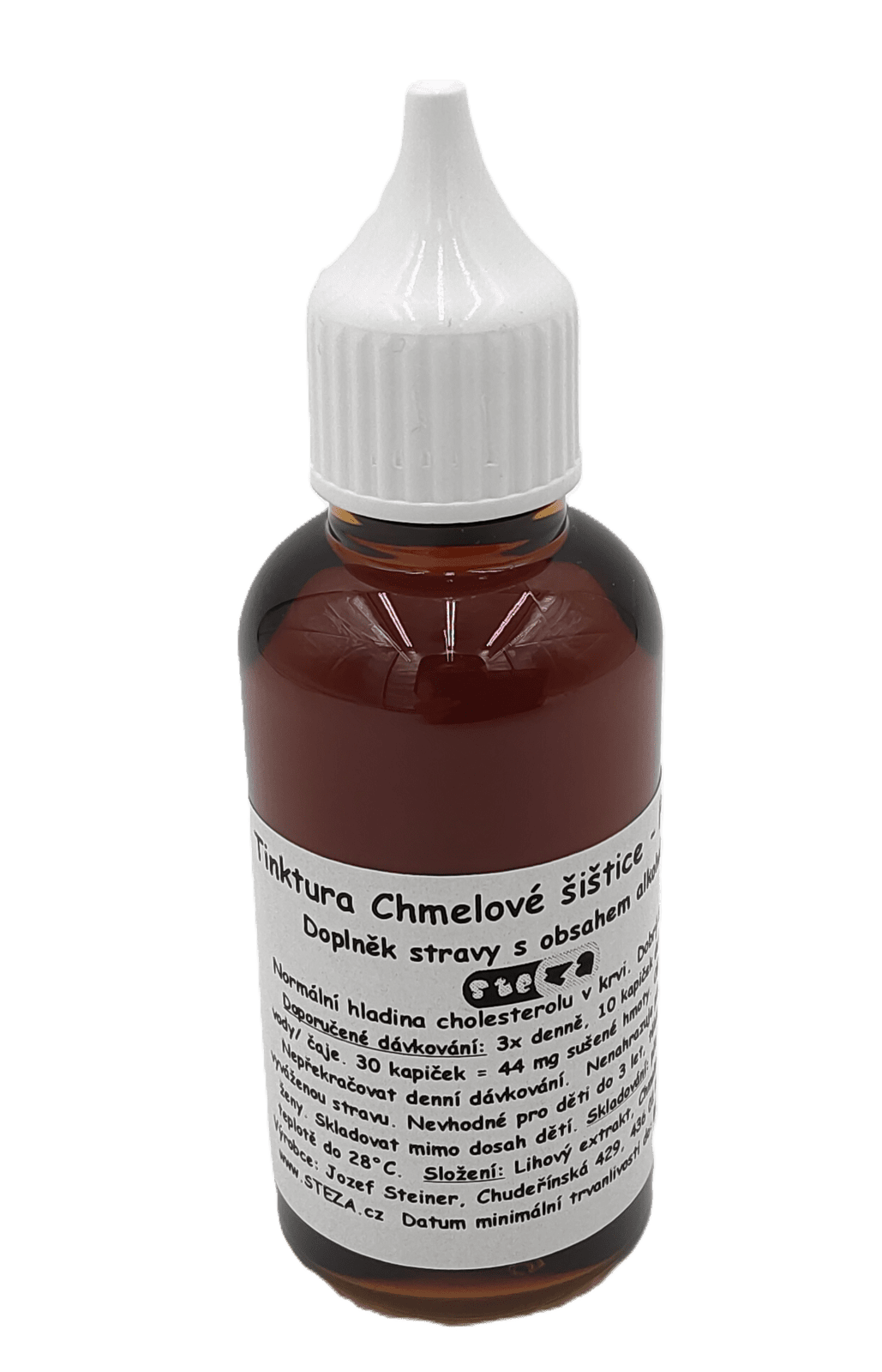 STEZA - Tinktura Chmelové šištice - FORTE 5x 50ml.