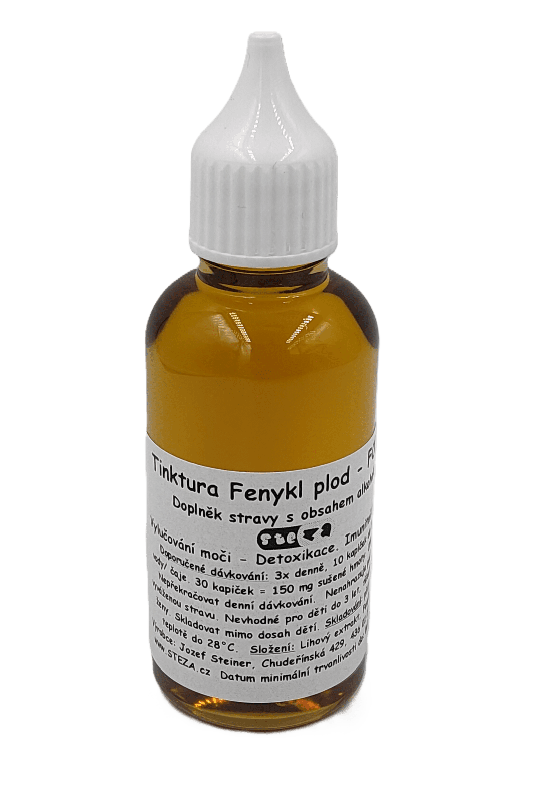 STEZA - Tinktura Fenykl plod - FORTE 5x 50 ml.
