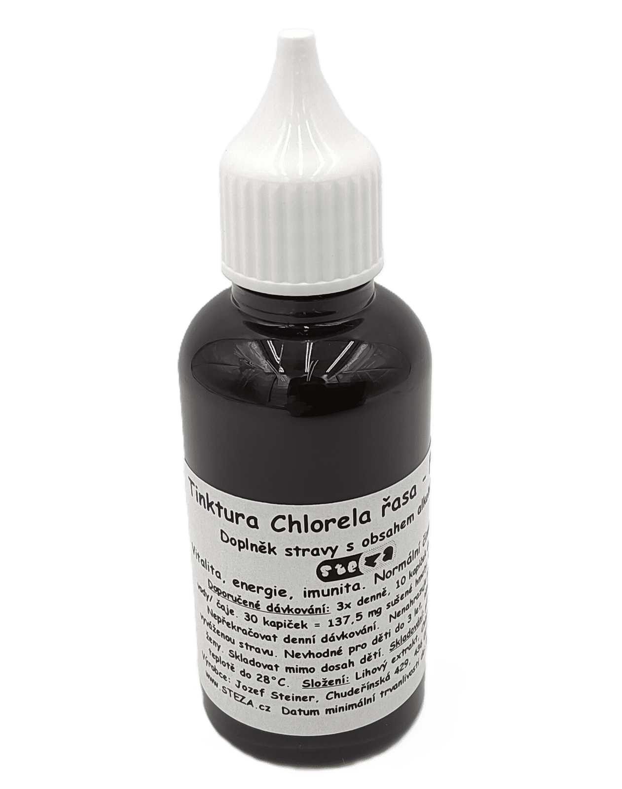 STEZA - Tinktura Chlorela řasa - FORTE 3x 50 ml.