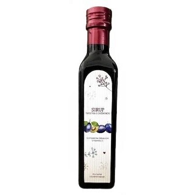 BENU Sirup švestka s dužninou a vitaminem C 250ml