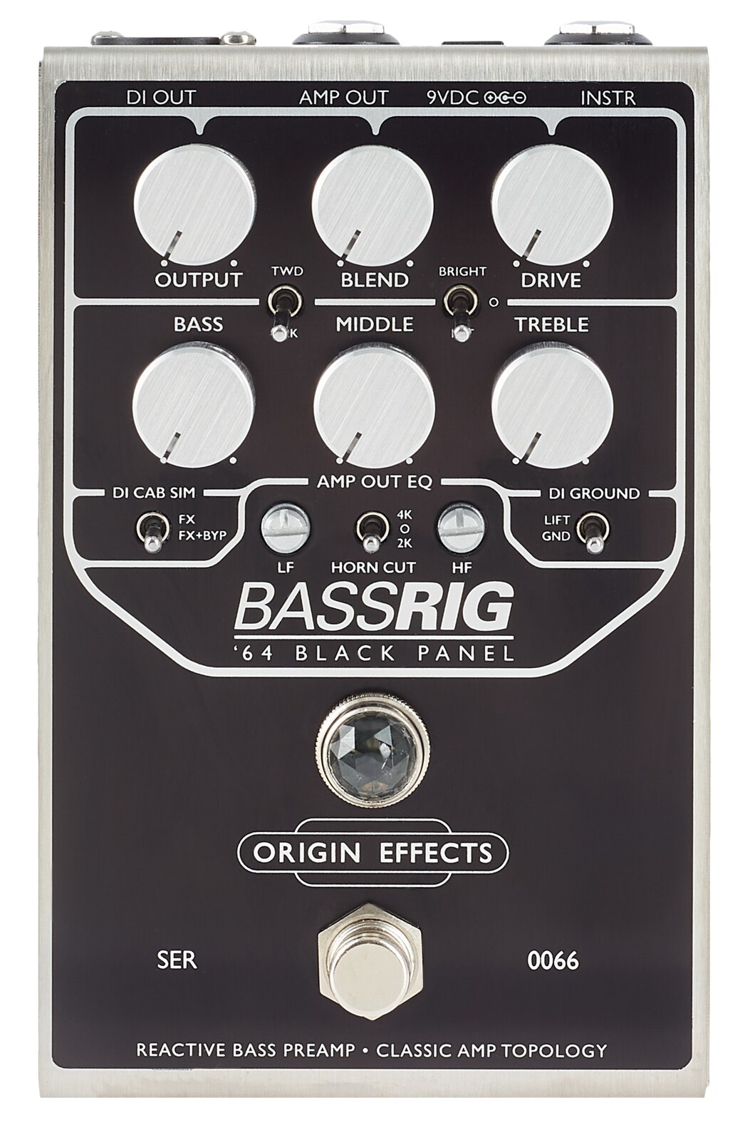Origin Effects BassRIG ’64 Black Panel (rozbalené)