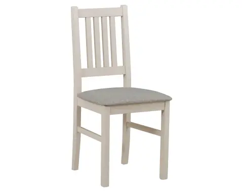 Jídelní židle Bono, béžová kašmír/šedo-béžová látka