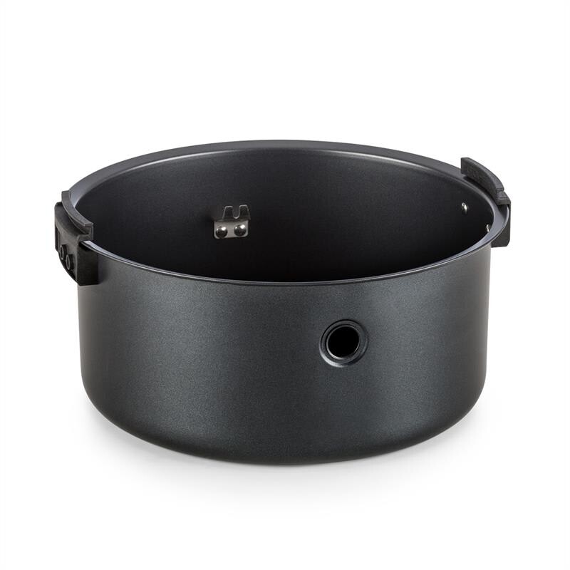 Klarstein VitAir Turbo Smart, horkovzdušná fritéza, náhradní hrnec, ocel, CeraPlus, 700 g