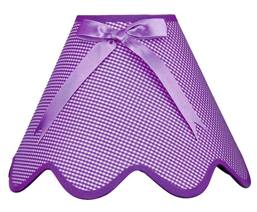 Stínidlo pro kancelářskou lampu Lola E14 fialové