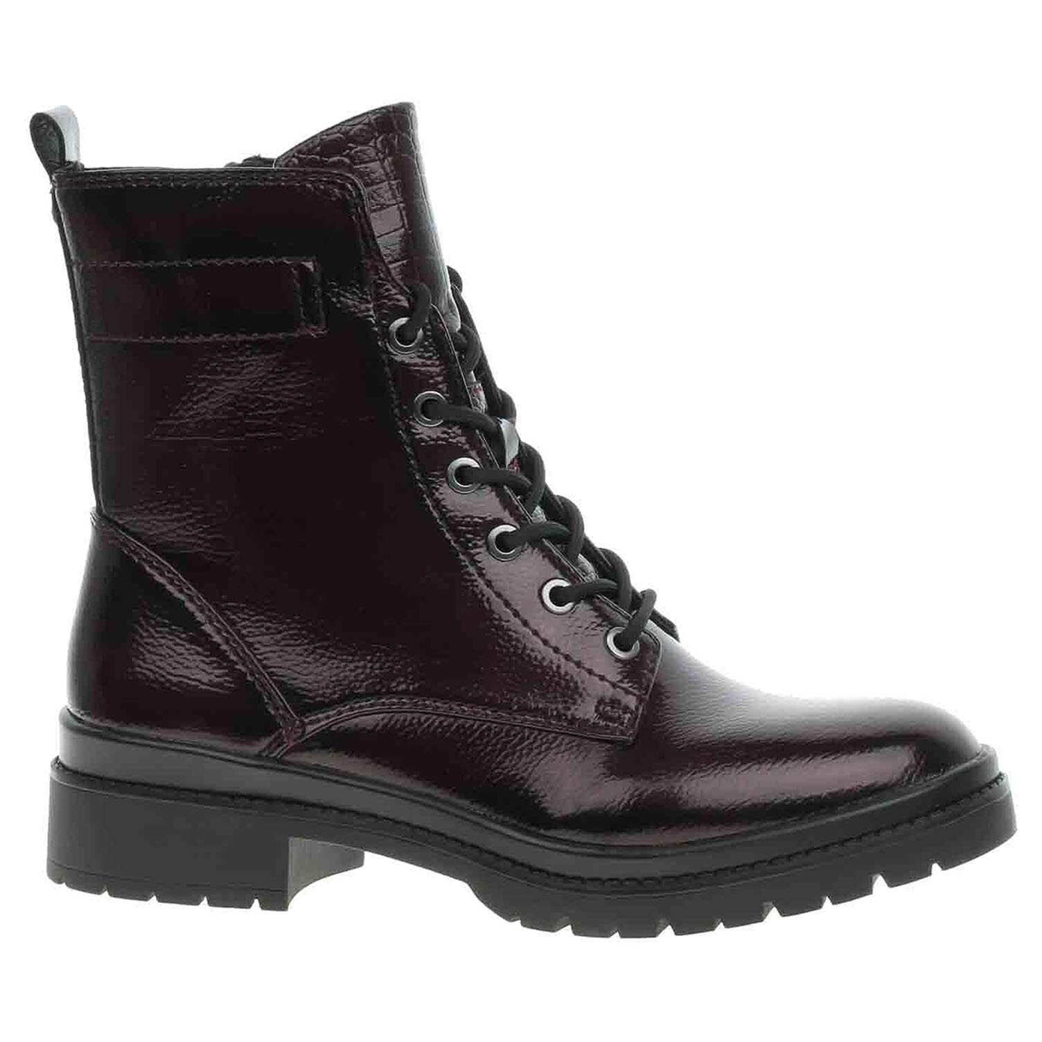 Ecco Dámská kotníková obuv Tamaris 1-25236-43 merlot patent 22401340