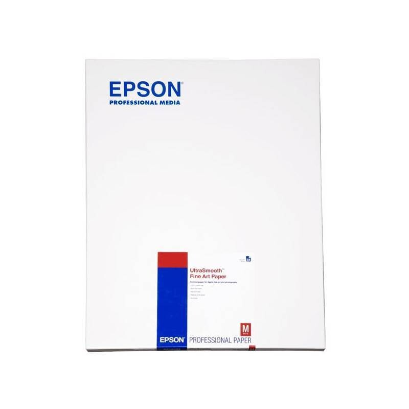 Epson Ultrasmooth Fine Art Paper S042105 C13S042105, 325 g/m2, A2, 25ks, matný, bílý, foto papír