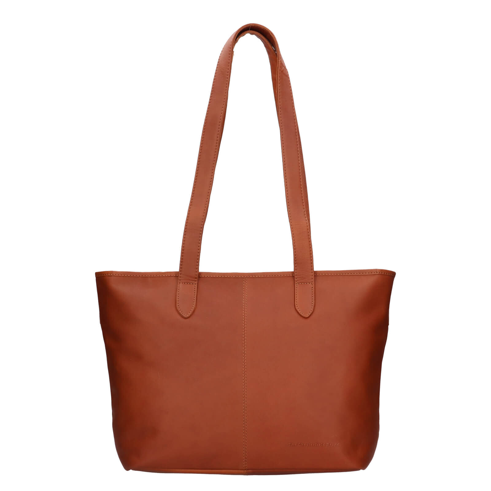 Dámská kožená kabelka na notebook The Chesterfield Brand Monza - koňak