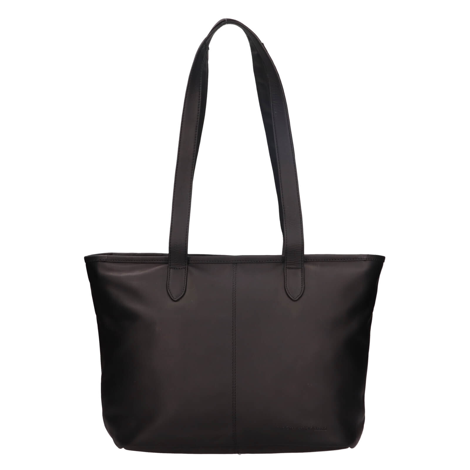 Dámská kožená kabelka na notebook The Chesterfield Brand Monza - černá