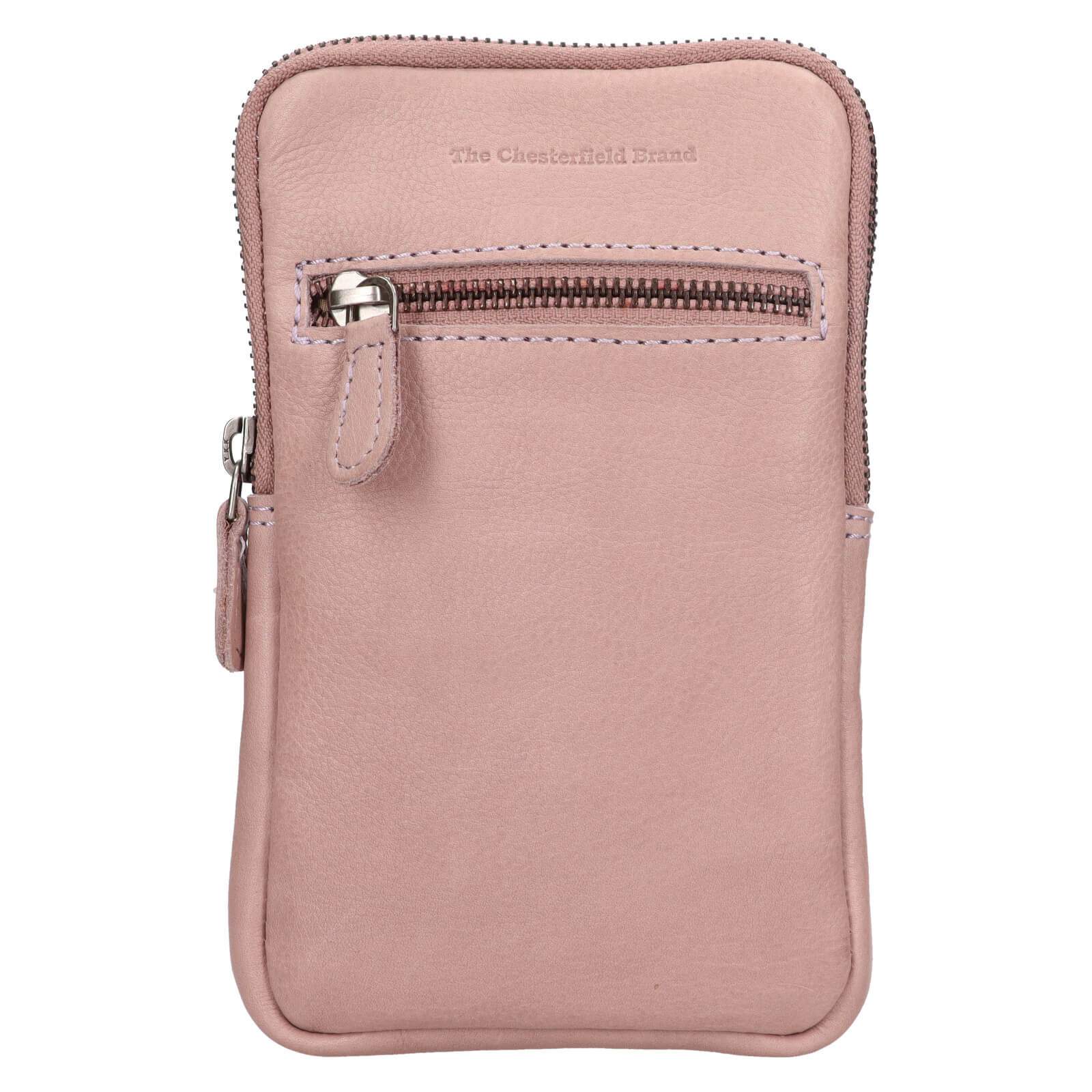 Dámská kožená crossbody kabelka na doklady The Chesterfield Brand Salva - fialová