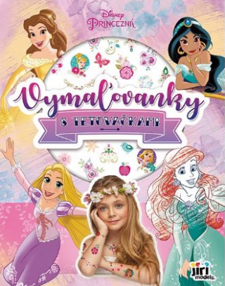 Maľovanky s tetovaním Disney Princezné