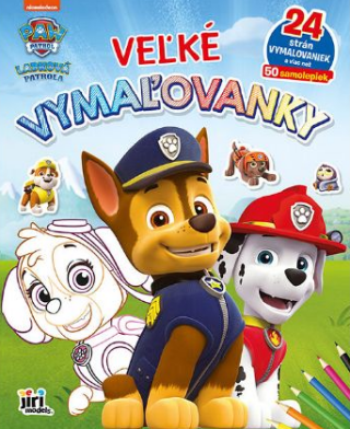 Veľké maľovanky Labková patrola