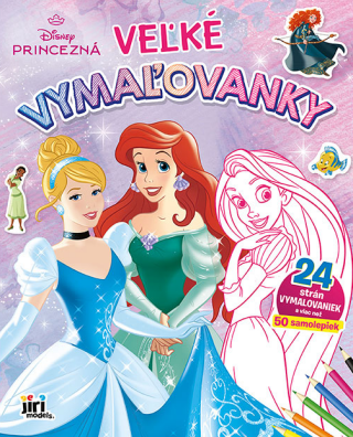 Veľké maľovanky Princezné