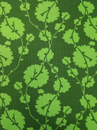 Obal na knihu - Zelené větvičky (M)