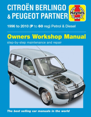 Citroen Berlingo & Peugeot Partner Petrol & Diesel (96 - 10) Haynes Repair Manual - Haynes Publishing