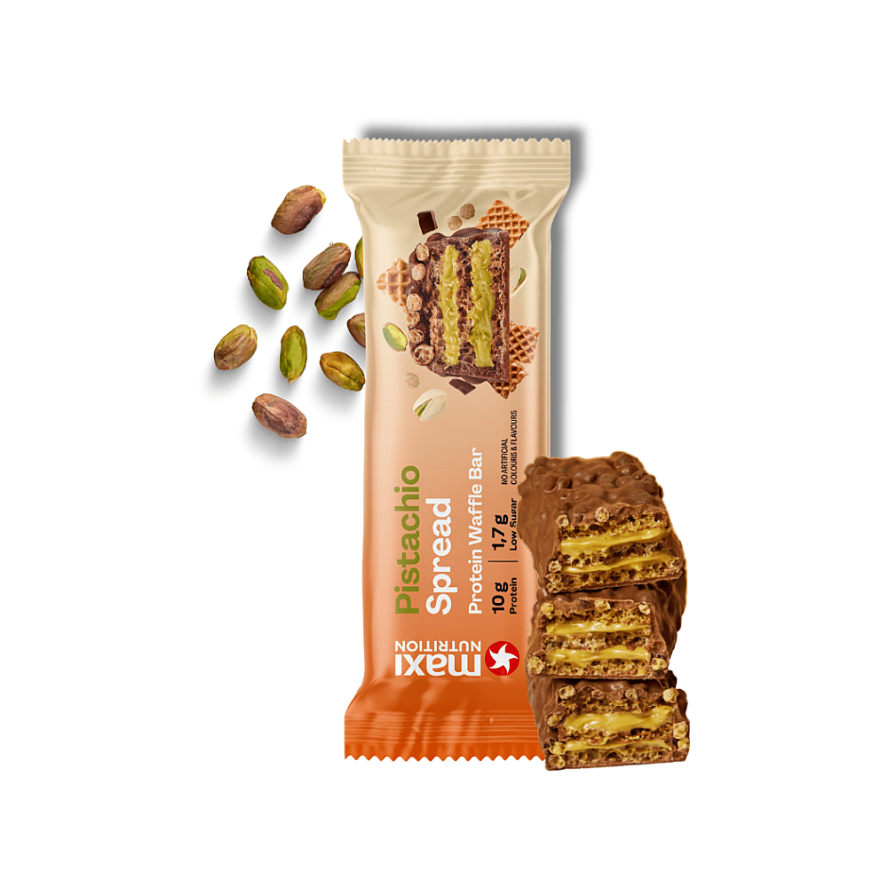 MAXI NUTRITION Waffle protein bar pistácie 40 g