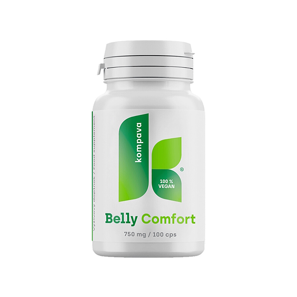 KOMPAVA Belly Comfort 750 mg 100 kapslí