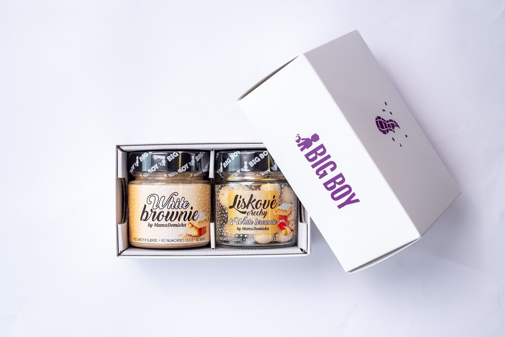 BIG BOY 2 pack white bílá krabička 370 g