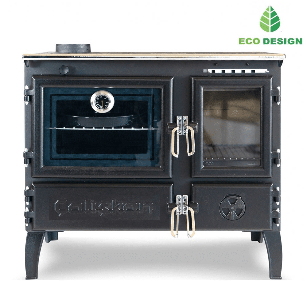 CALISKAN sporák na tuhá paliva GURMET - levý