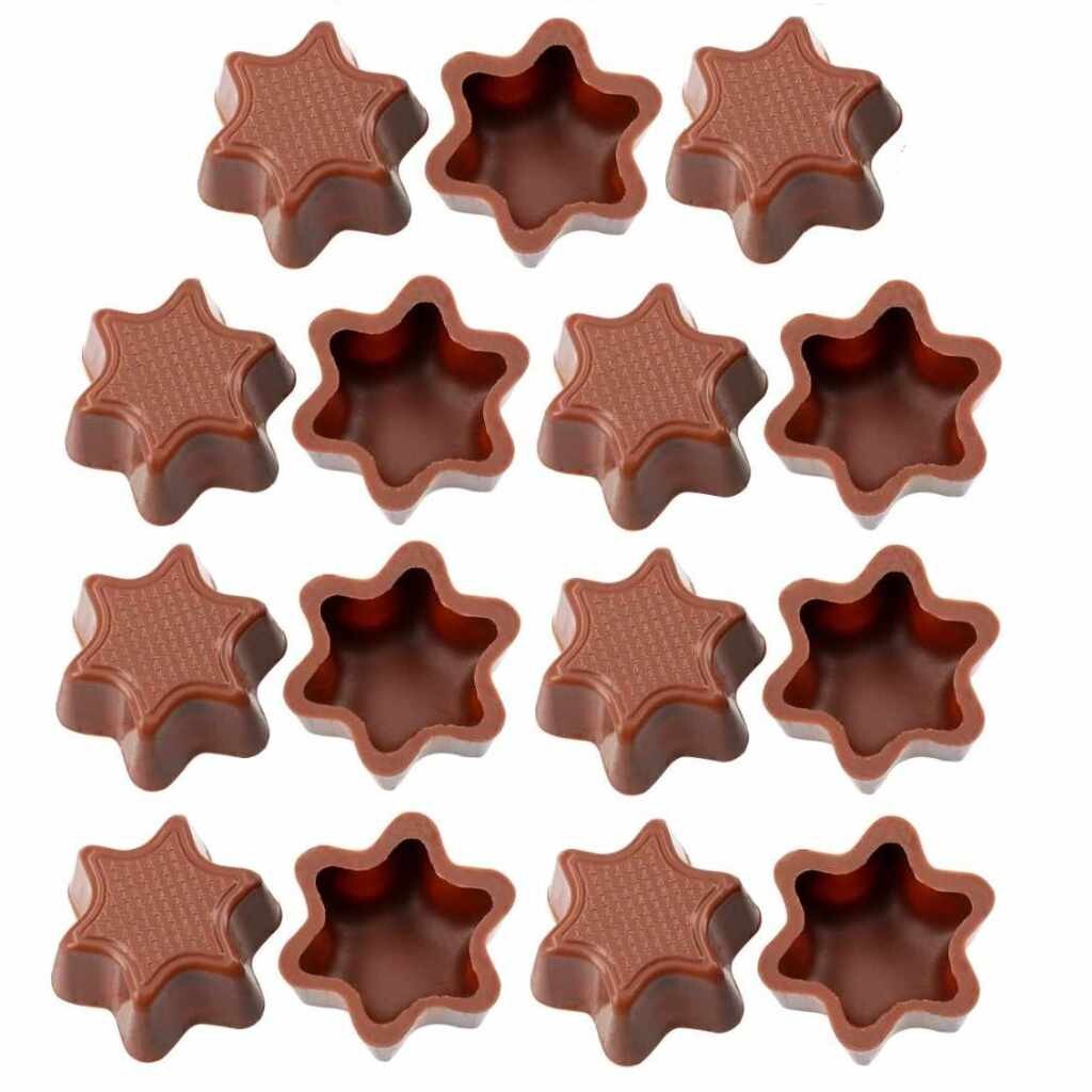 Cake Masters Mléčná čokoládová mistička Hvězda 15ks