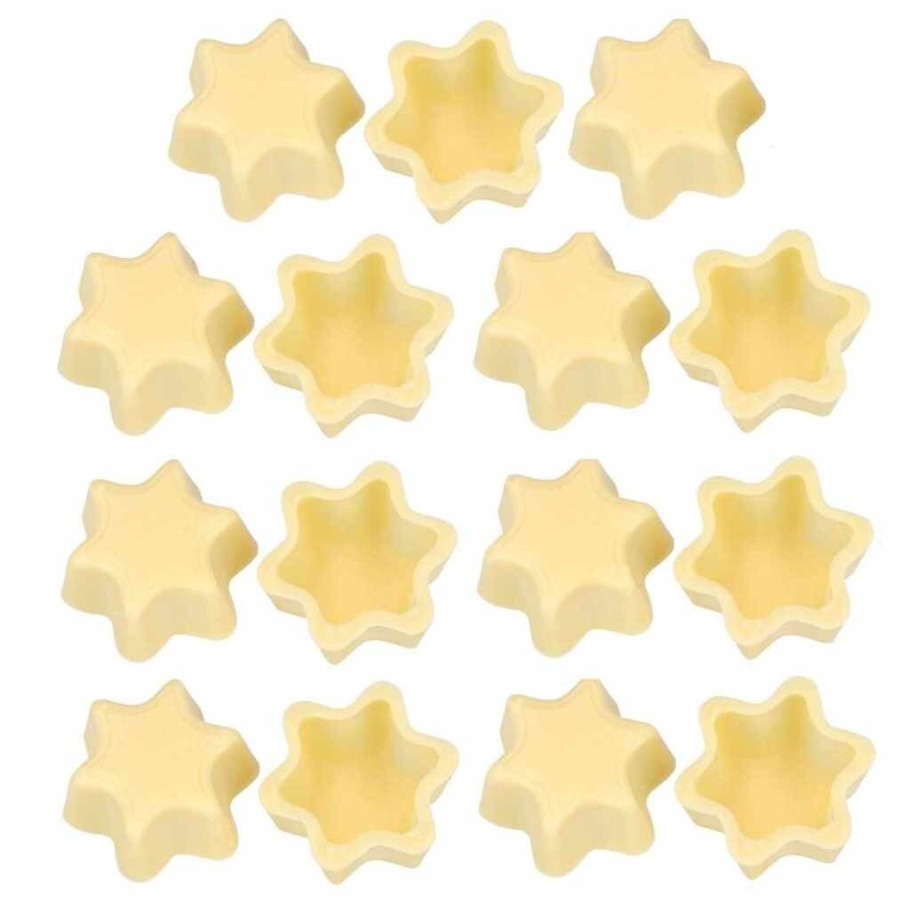 Cake Masters Bílá čokoládová mistička Hvězda 15ks