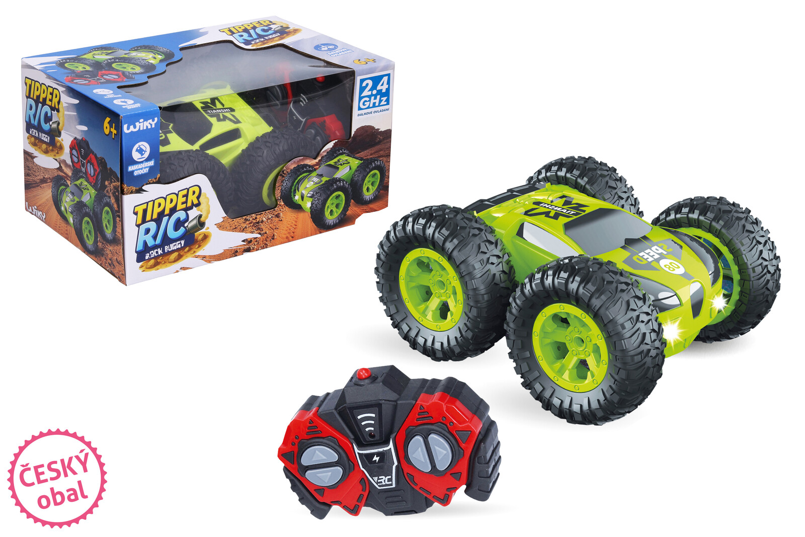 Rock Buggy Tipper RC na dálkové ovládání 15x14 cm - český obal