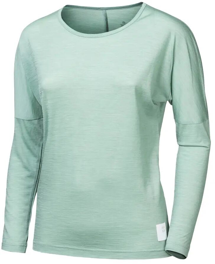SENSOR MERINO AIR traveller dámské triko dl.rukáv basil green Velikost: M