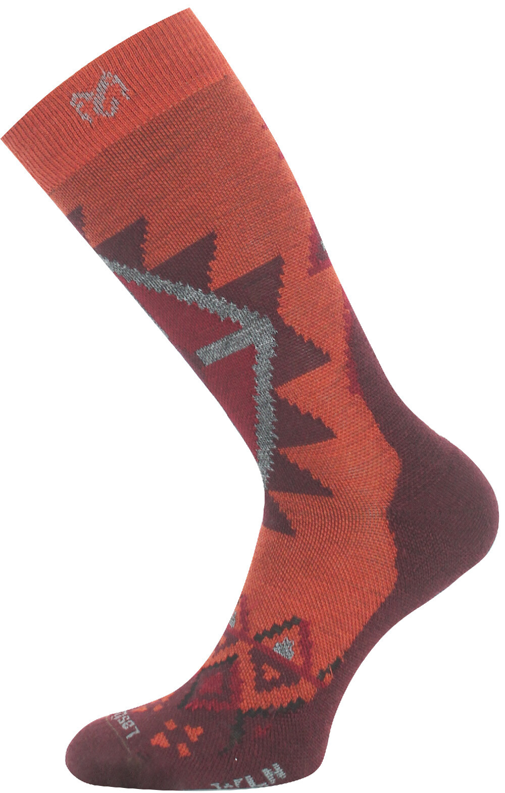 Lasting merino ponožky WLN 210 hořčicové Velikost: S