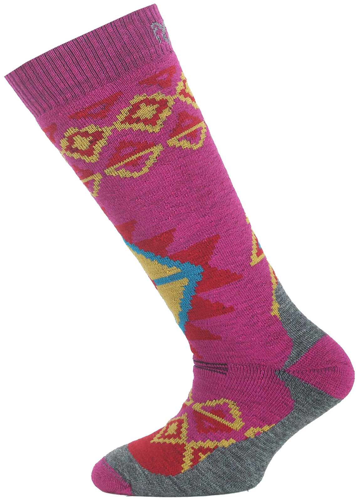 Lasting dětské merino lyžařské ponožky SKB 402 růžové Velikost: XXS 8596445237849