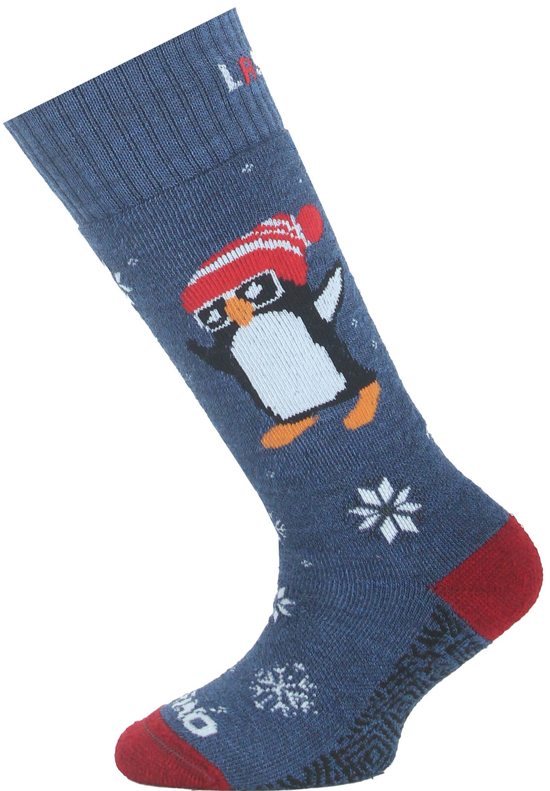 Lasting dětské merino lyžařské ponožky SJT 504 modré Velikost: XXS 8596445237900