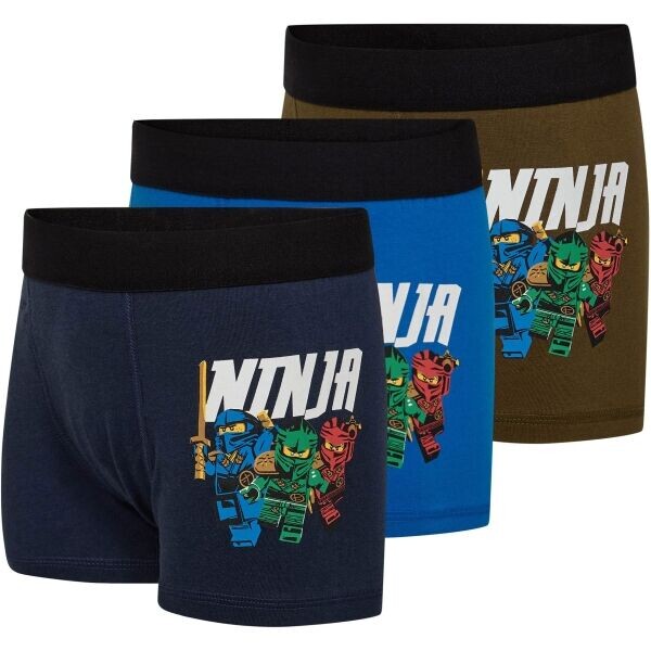 LEGO® kidswear LWAGAN 702 Chlapecké boxerky, khaki, velikost 134-140