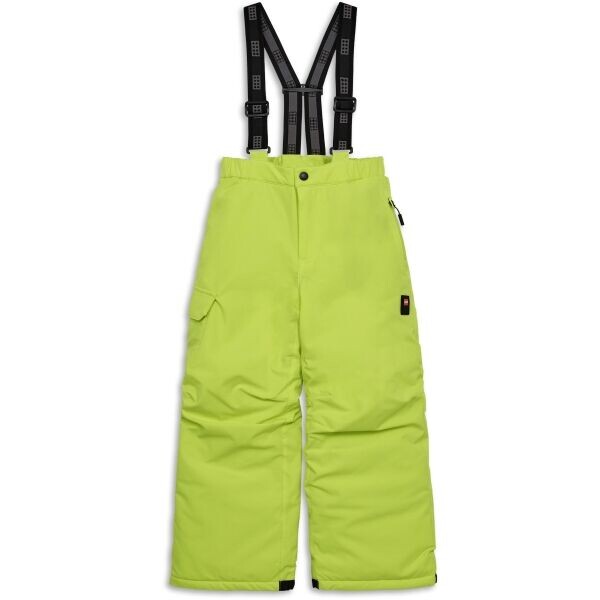 LEGO® kidswear LWPAYTON 701 Dětské lyžařské kalhoty, žlutá, velikost