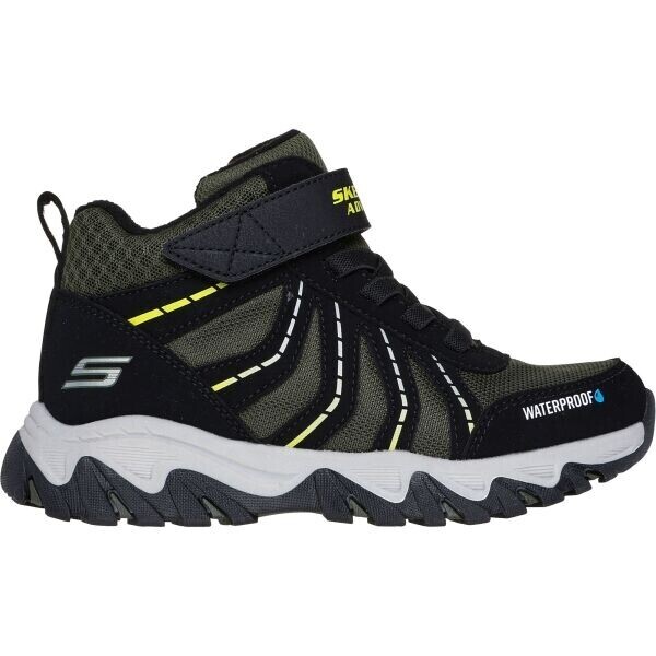 Skechers RUGGED RANGER - STORM TRAIL Dětská zimní obuv, khaki, velikost