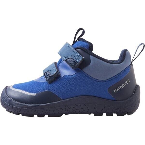 REIMA VIIKARI Dětské barefoot boty s membránou, tmavě modrá, velikost