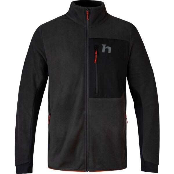 Hannah YUKON Pánská funkční mikina, černá, velikost