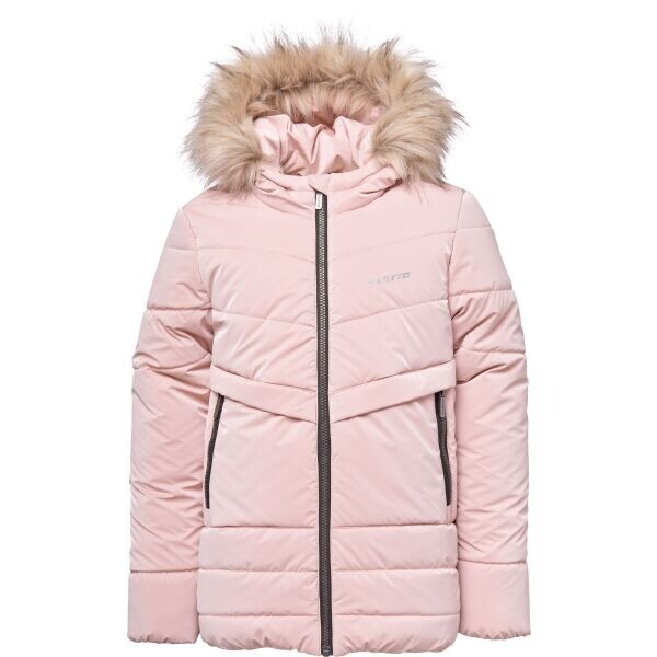 Lotto ANELA Dívčí prošívaná zimní bunda, růžová, velikost 152-158