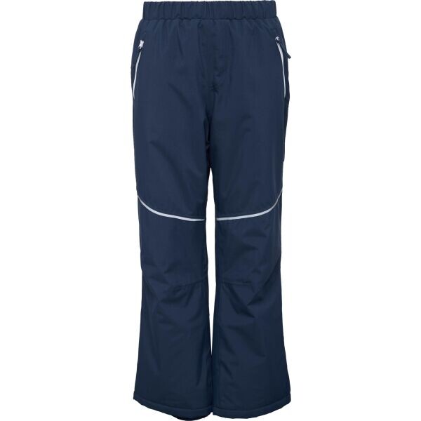 Lewro DARAN Voděodolné dětské zateplené kalhoty, tmavě modrá, velikost 152-158