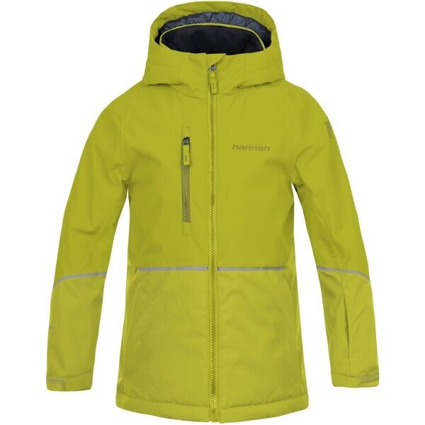 Hannah ANAKIN JR Dětská lyžařská bunda, reflexní neon, velikost 146-152