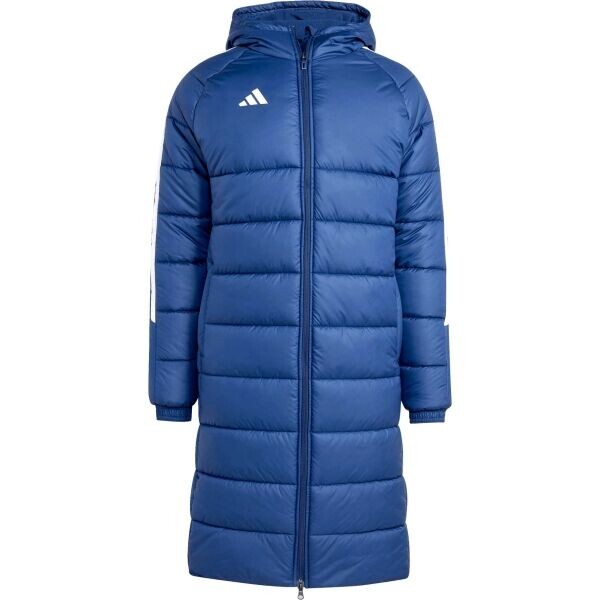 adidas TIRO 24 LEAGUE COAT Pánský zimní kabát, modrá, velikost