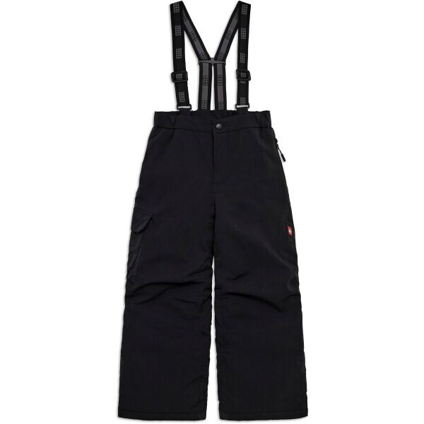 LEGO® kidswear LWPAYTON 701 Dětské lyžařské kalhoty, černá, velikost