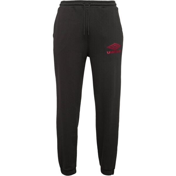 Umbro ICONIC JOGGER Pánské tepláky, černá, velikost