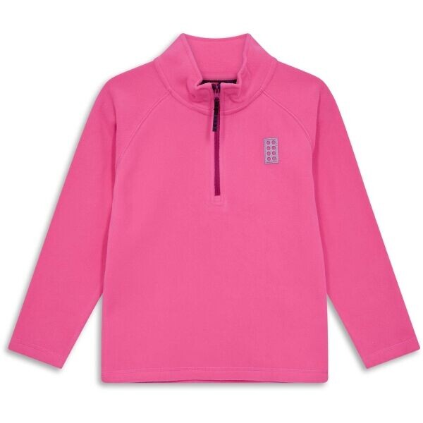 LEGO® kidswear LWSINCLAIR 702 Dívčí mikina, růžová, velikost