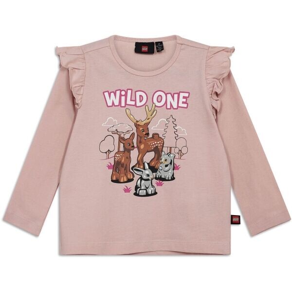 LEGO® kidswear LWTRACY 700 Dívčí tričko, růžová, velikost