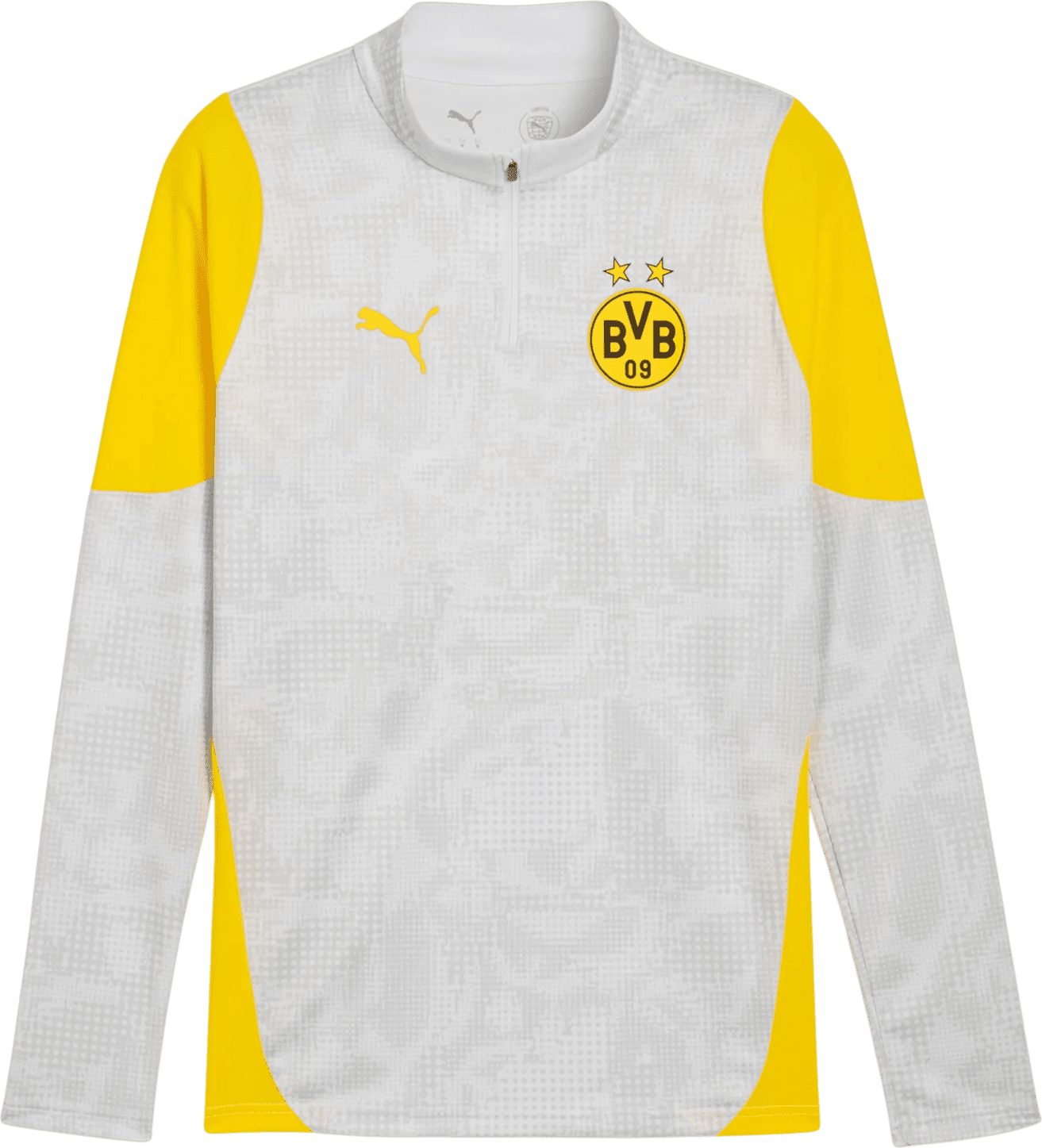 Triko s dlouhým rukávem Puma  Borussia Dortmund Training 1/4 Zip Top 2025/26