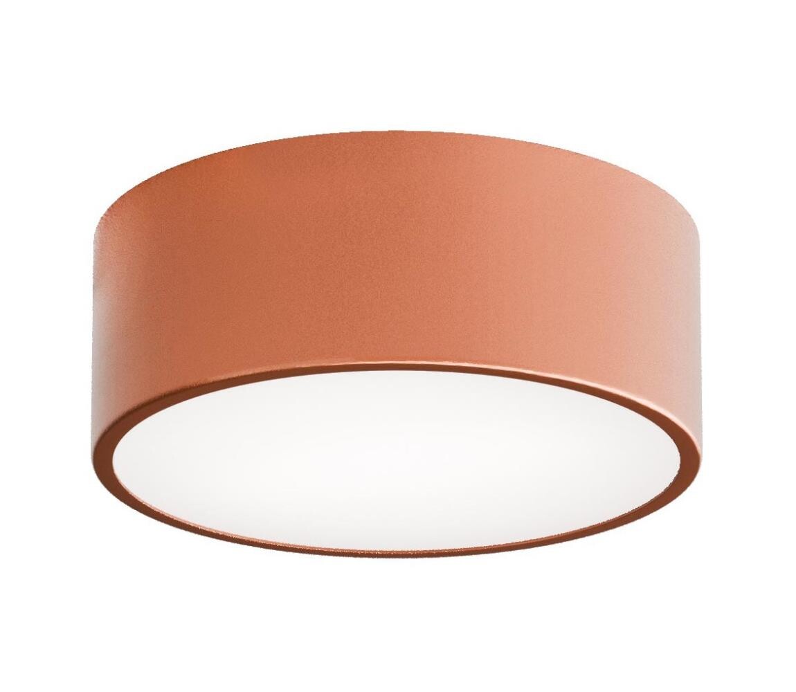 Koupelnové stropní svítidlo se senzorem CLEO 1xE27/24W/230V pr. 20cm IP54 měděná 5907623692375