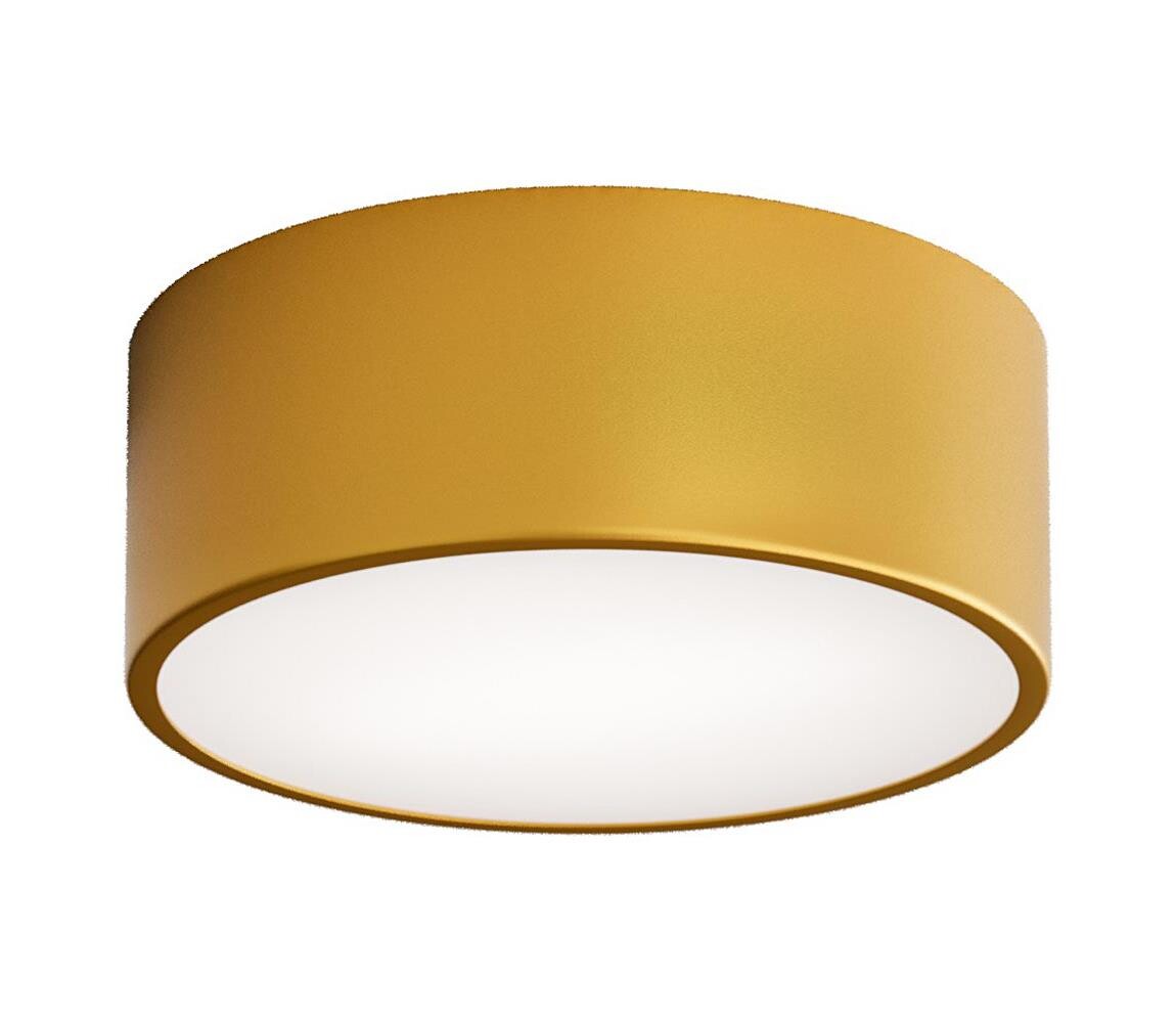 Koupelnové stropní svítidlo se senzorem CLEO 1xE27/24W/230V pr. 20 cm IP54 zlatá 5907623692382