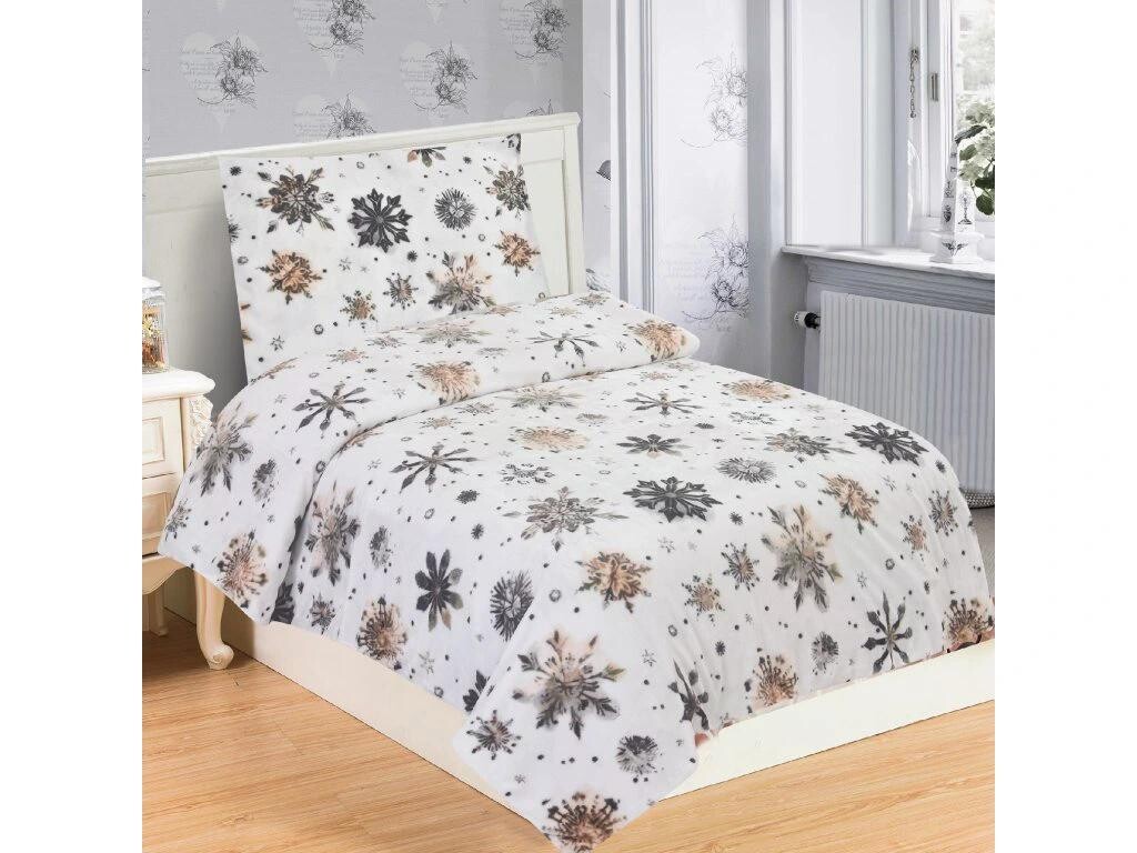 Jahu Povlečení mikroplyš 140x200 + 70x90 cm - Nord flake
