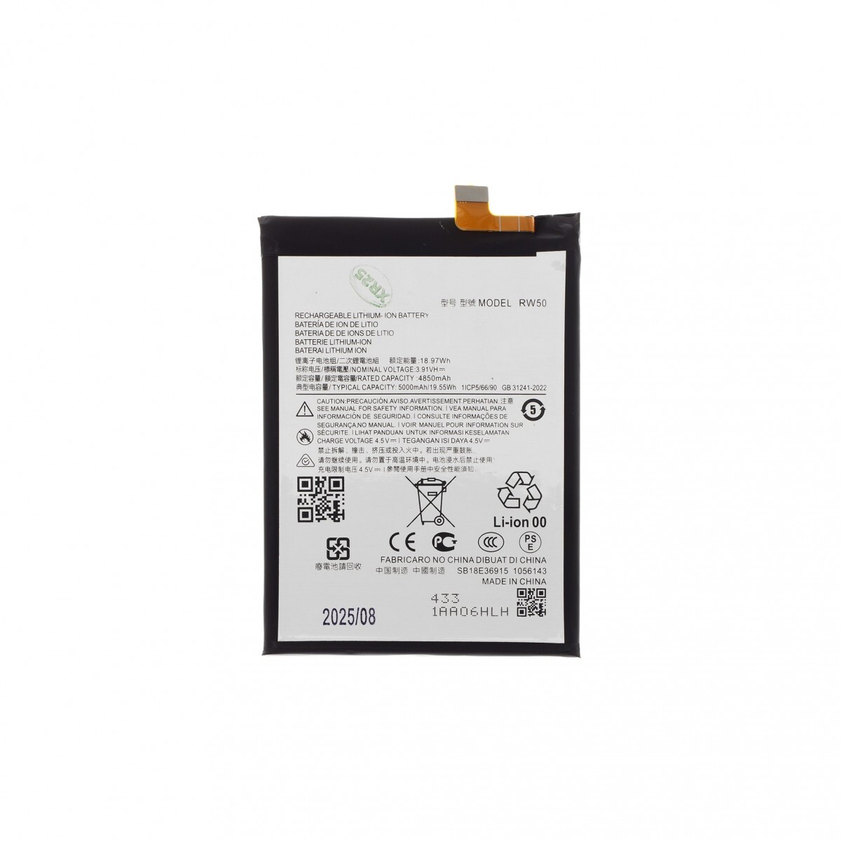 Baterie RW50 pro Motorola 5000mAh (OEM)