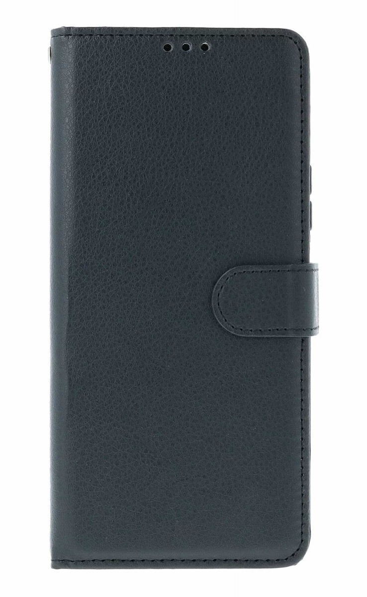 Pouzdro TopQ Xiaomi Redmi 15 knížkové černé s přezkou 142377