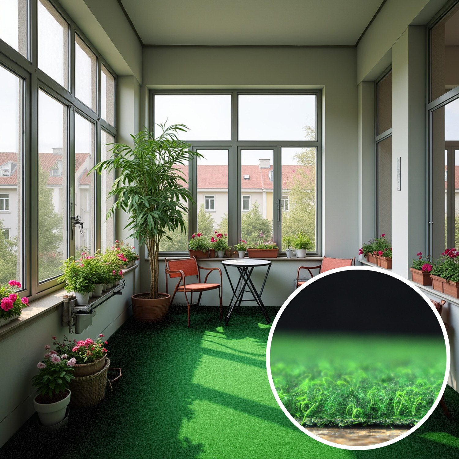 AKCE: 158x200 cm Umělá tráva Wembley zelená, šíře, zelená, nopy, chodba / předsíň, Betap